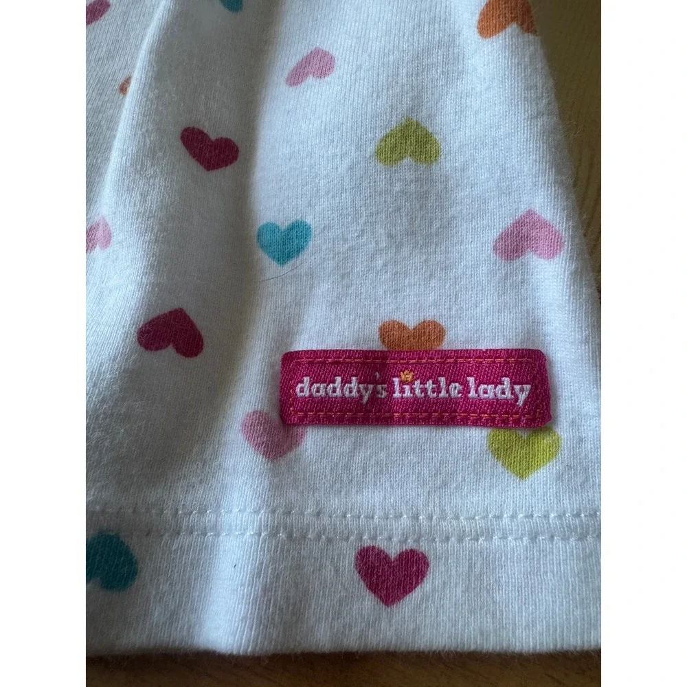 Baby Girls 4 Piece Bundle Carter's Child of Mine‎ Daddy's Little Lady 0-3M